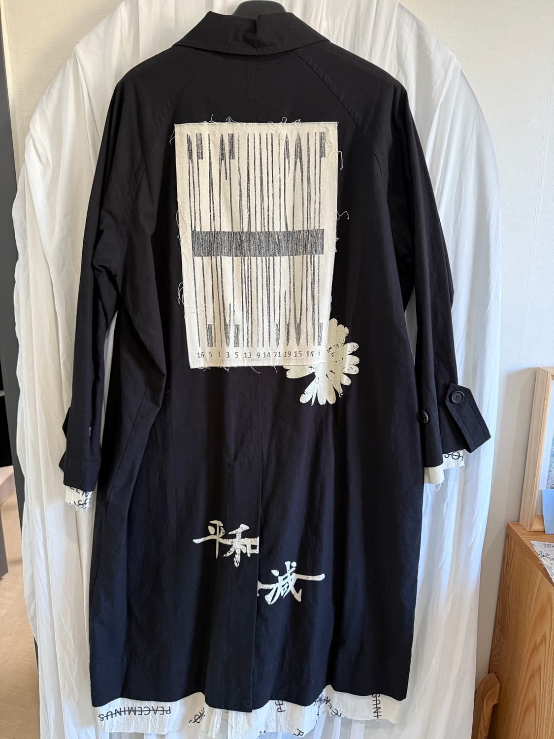 피스마이너스원 #1 코트 블랙 상품이미지8