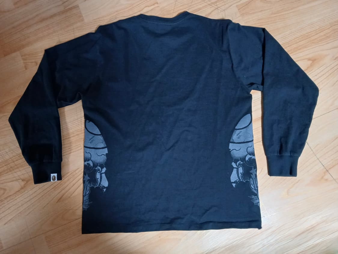 베이프 롱슬리브 블랙 상품이미지4