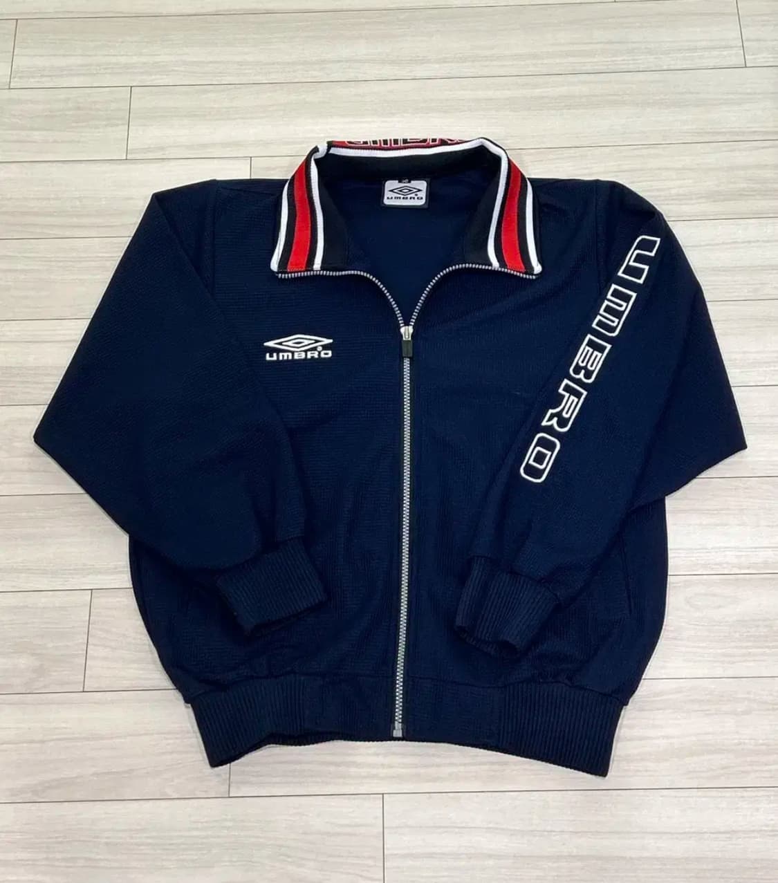 엄브로 집업 Navy 상품이미지1