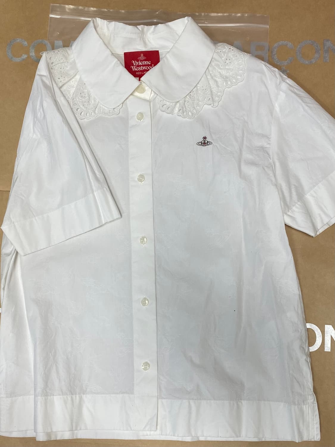 비비안웨스트우드 블라우스 (레드라벨) 상품이미지3