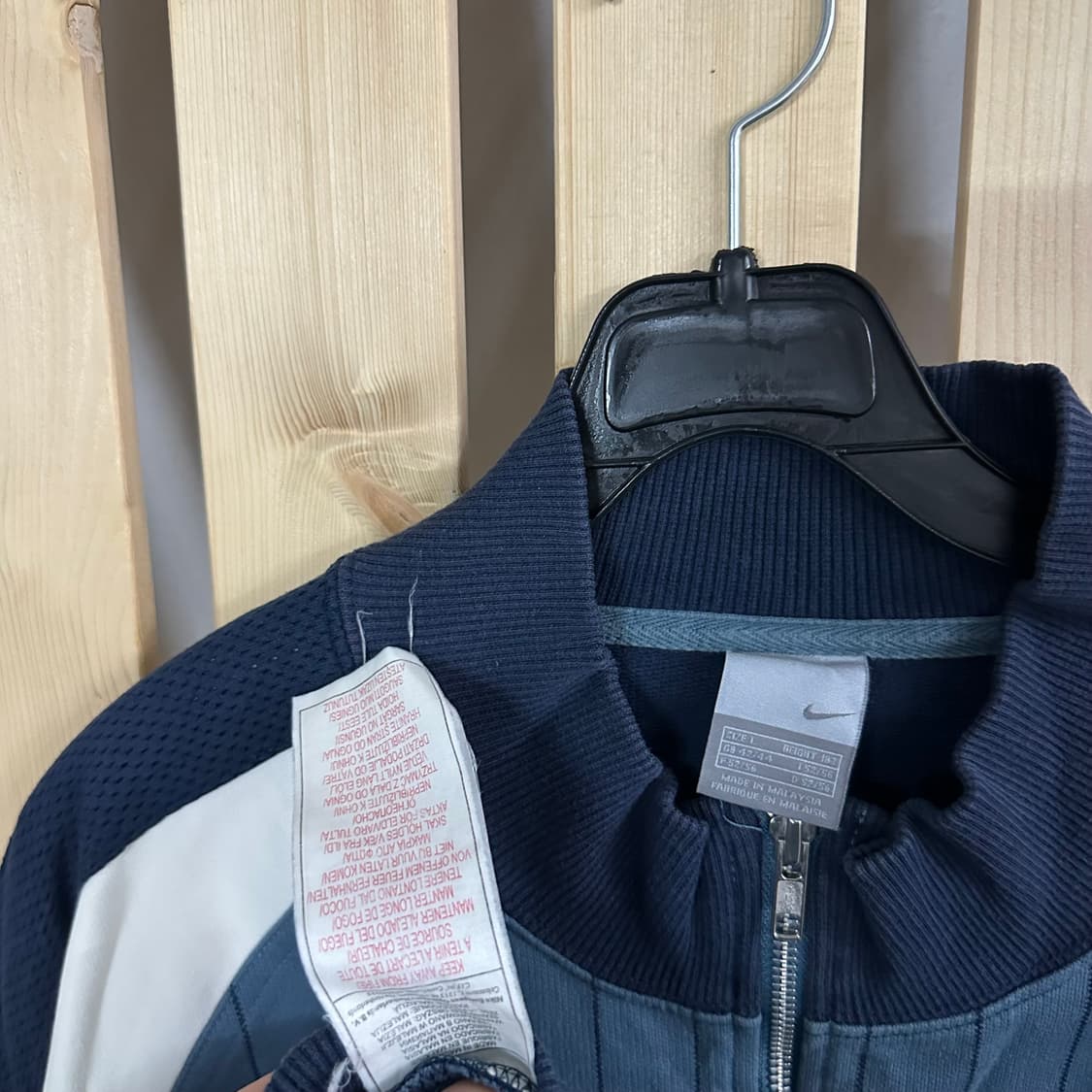 (L) 나이키 올드스쿨 스트라이프 져지 집업 자켓 상품이미지5