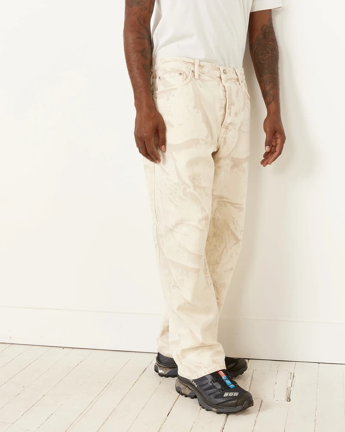 Stussy Distressed Canvas Big Ol Jean 상품이미지1