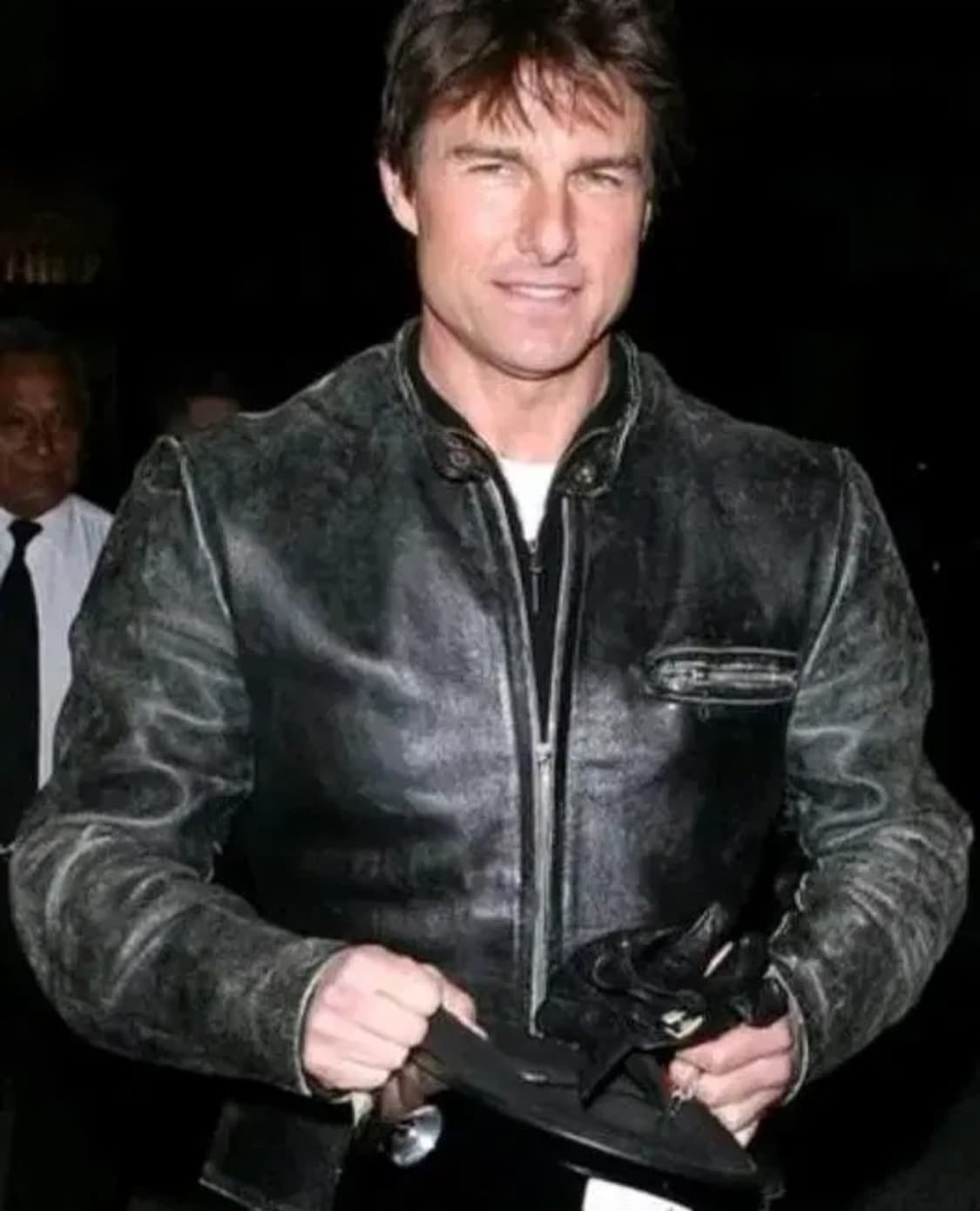 오리지날 미국제조 쇼트 싱글 라이더 자켓 베스트 풀셋트 상품이미지1