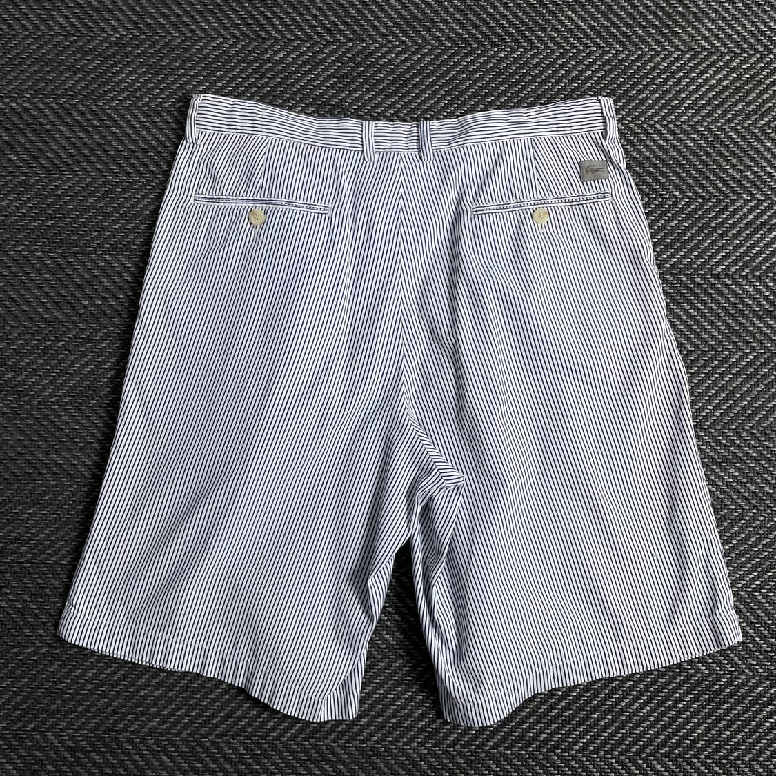 라코스테 스트라이프 치노 버뮤다 팬츠o 3863 상품이미지3