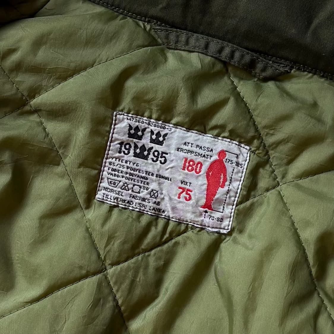 (105-107) 90s Swedish Army M90 Parka 상품이미지7