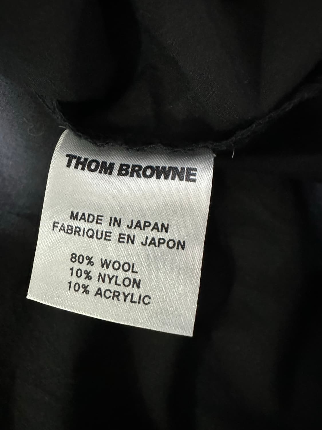 톰브라운 블랙 셔츠 M 상품이미지5