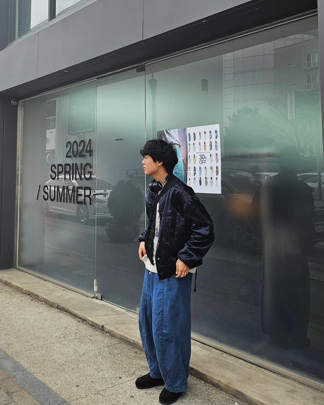 엔지니어드가먼츠 LEE 리버시블 데님 봄버자켓 - 샘플 상품이미지9