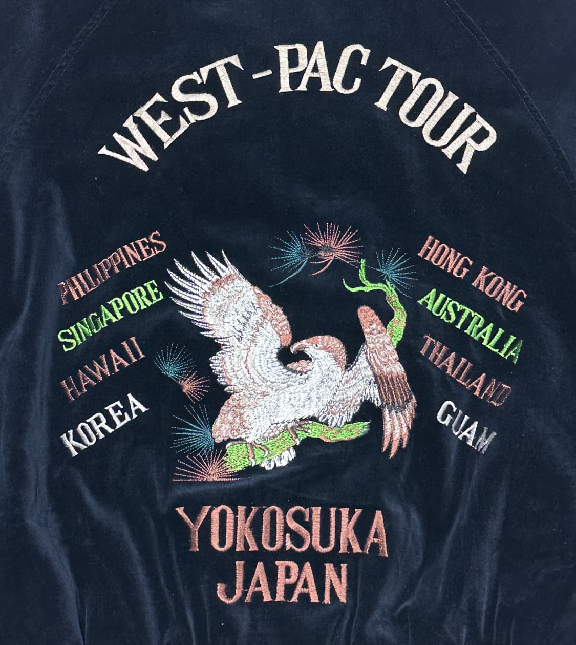 90s 빈티지 벨벳 스베니어 자켓 상품이미지5