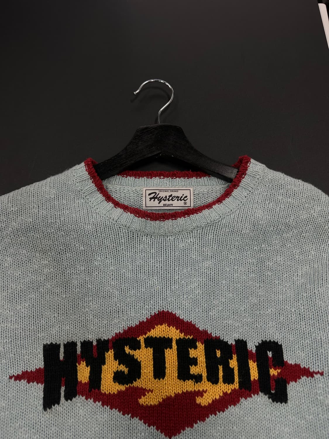 히스테릭글래머 스펠로고 헤비 니트 상품이미지6
