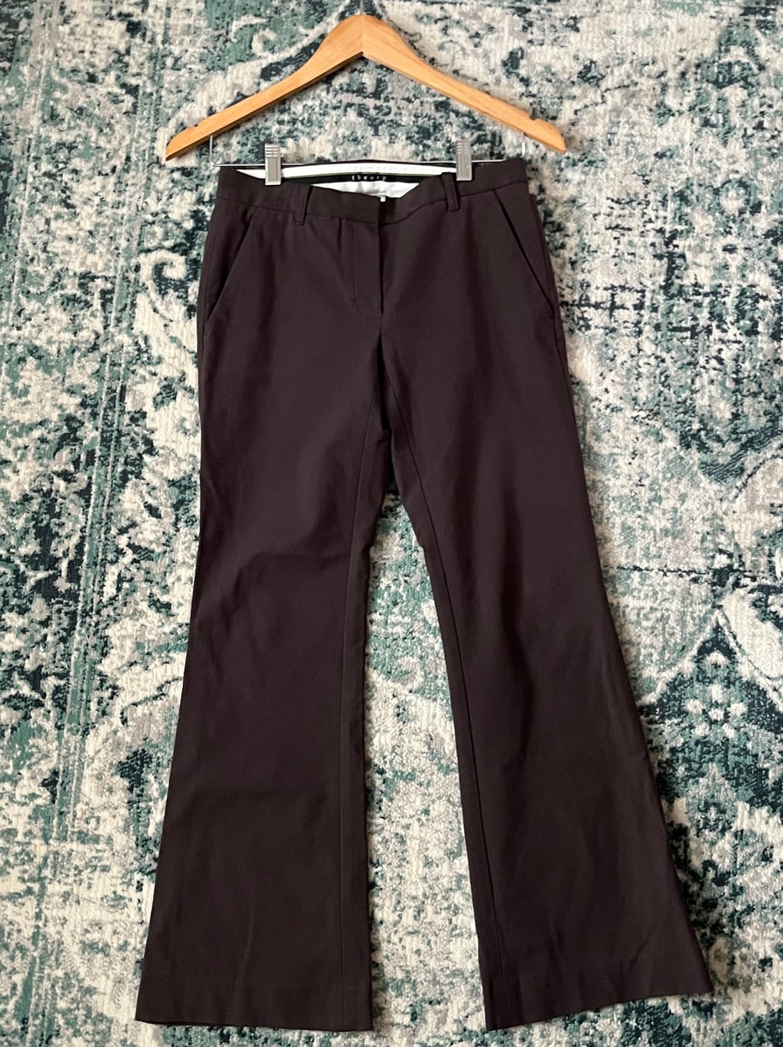 Theory 브라운 팬츠 상품이미지1