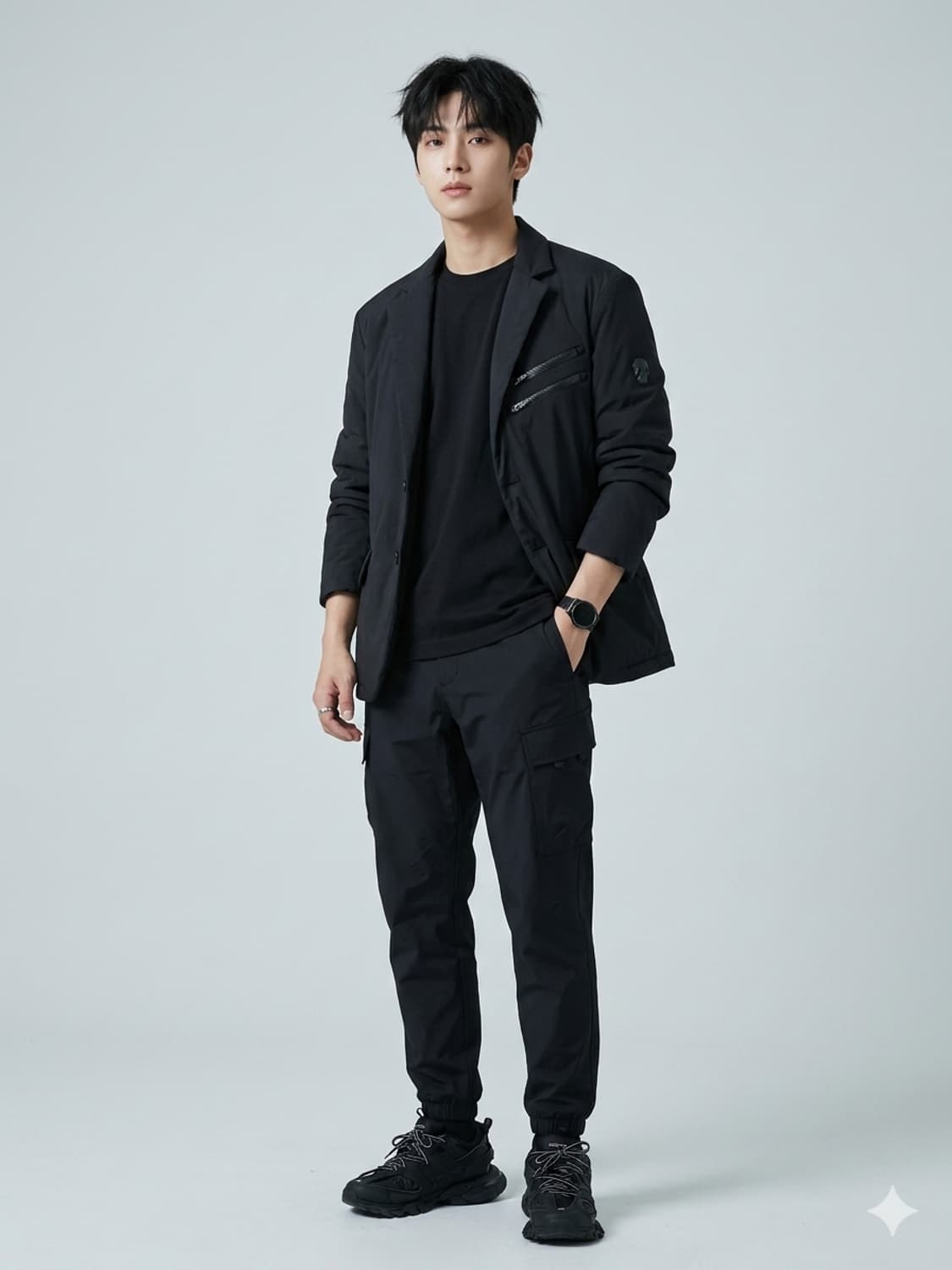 AMAZINGCRE 어메이징크리 구스다운 패딩 블레이저 자켓 상품이미지1