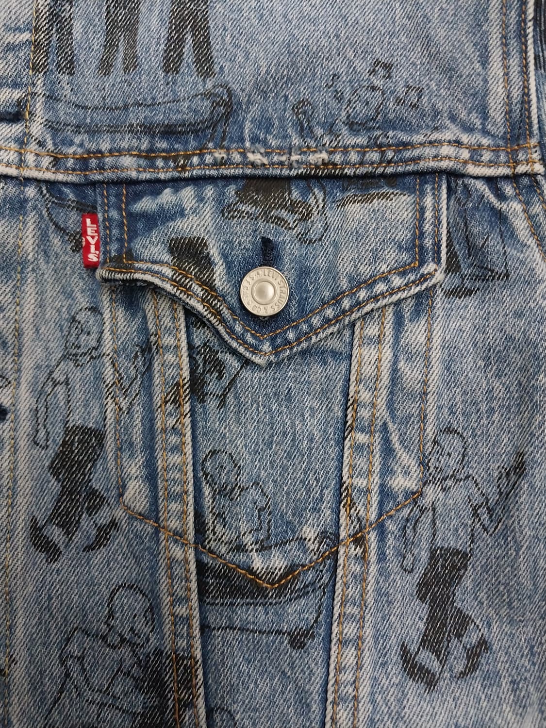 리바이스 501  147주년 기념 데님자켓 M 상품이미지2