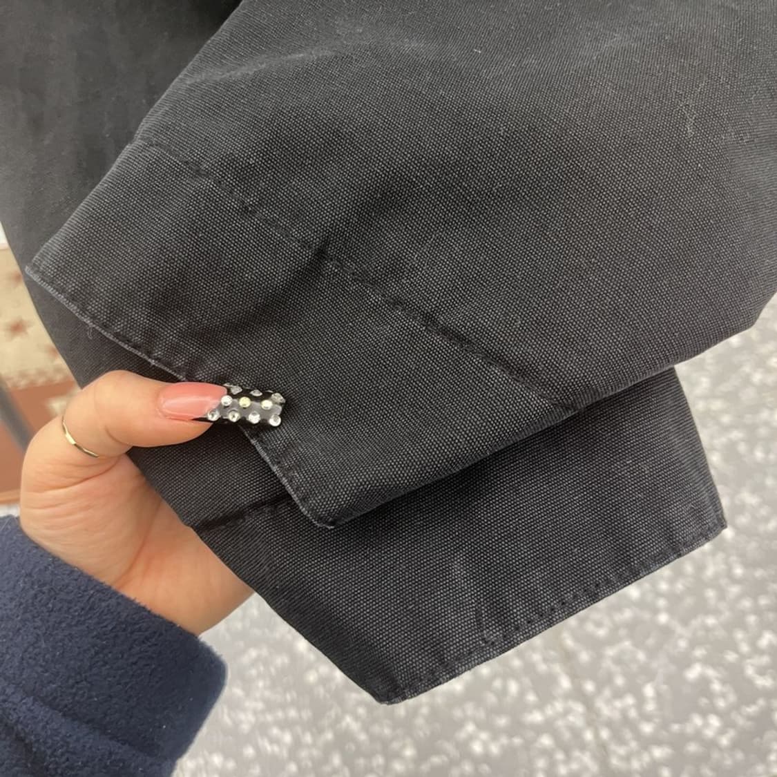 토니웩 스트릿 캐주얼 페이드 이펙트 워크 자켓 XL C10475 상품이미지7