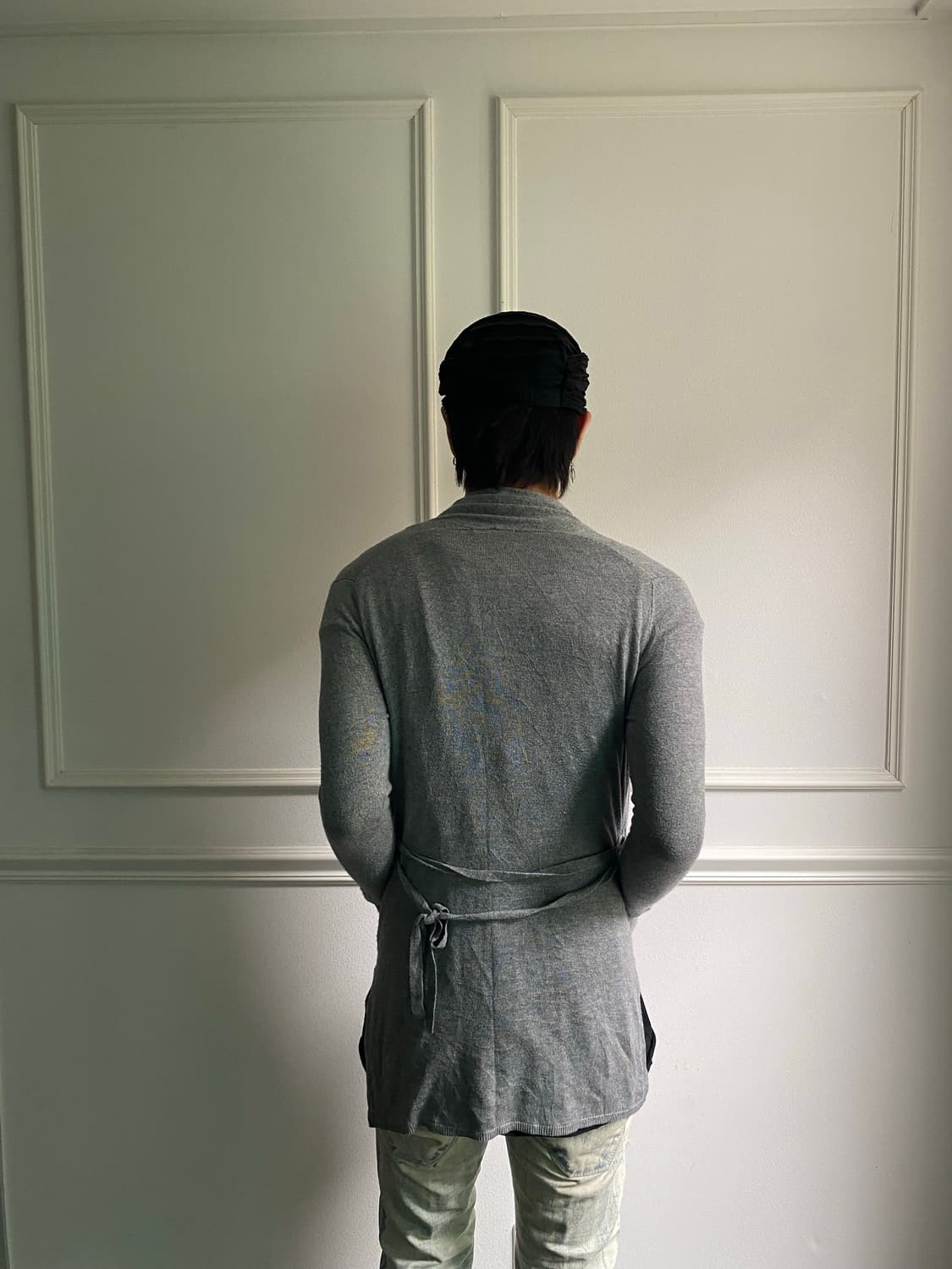 [Comme ca ism]Y2K Mood Grey Cardigan 상품이미지7
