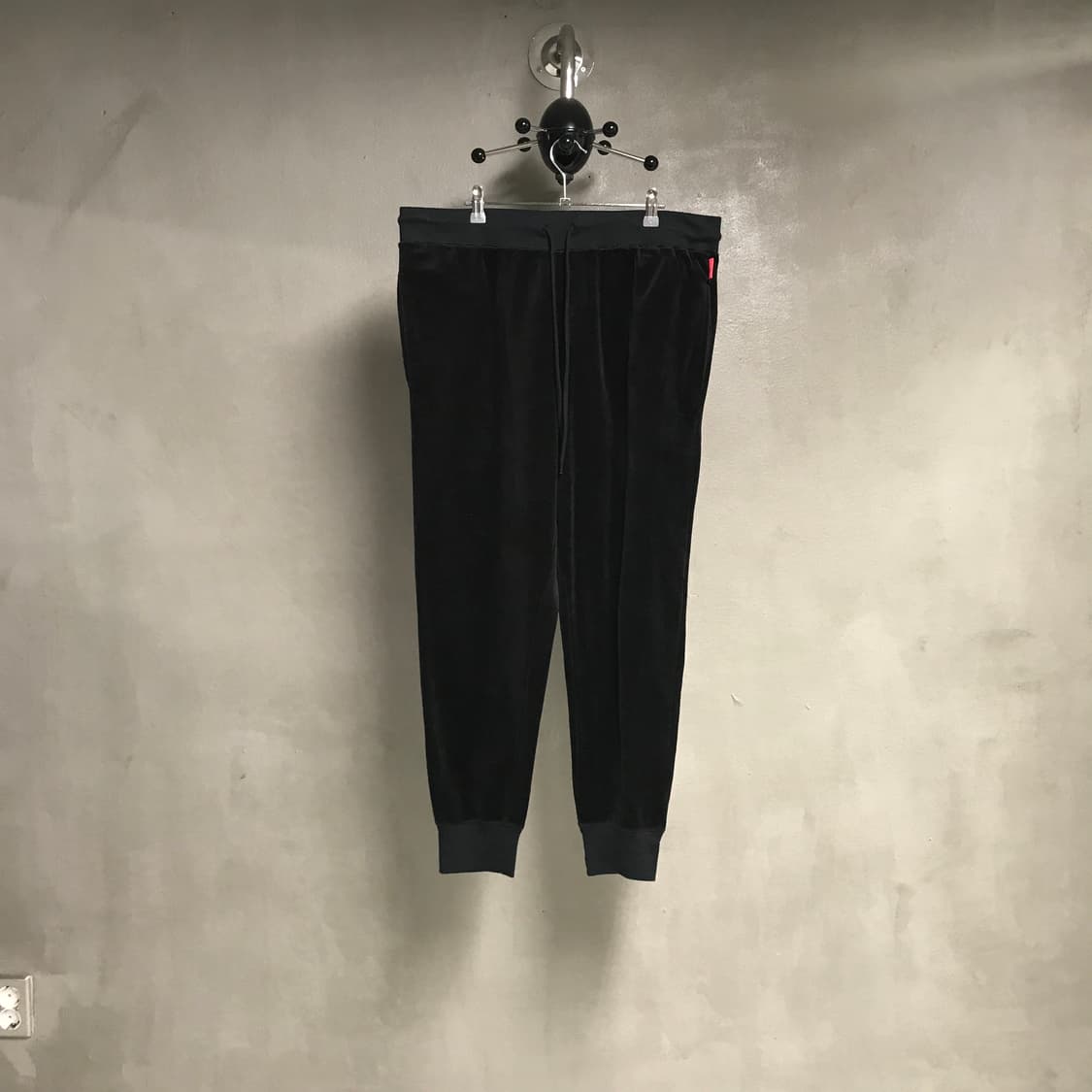 폴로 랄프로렌 벨벳 스웨트팬츠 블랙 XL 상품이미지1