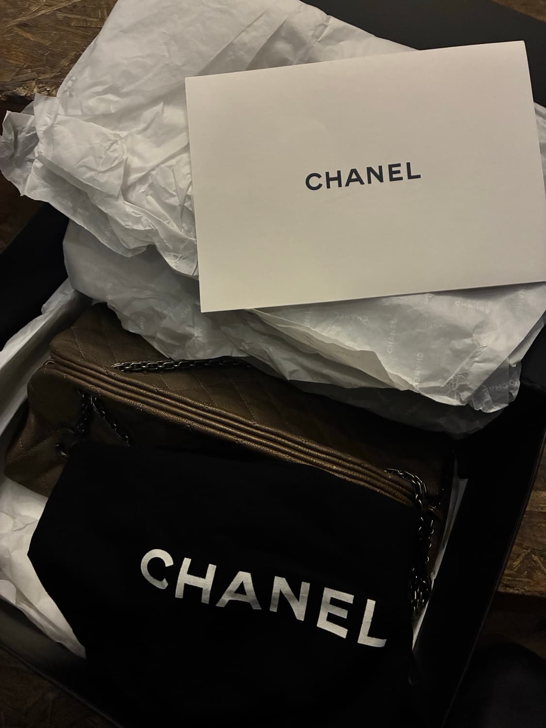 CHANEL 샤넬 정품 마드모아젤 볼링백 상품이미지5