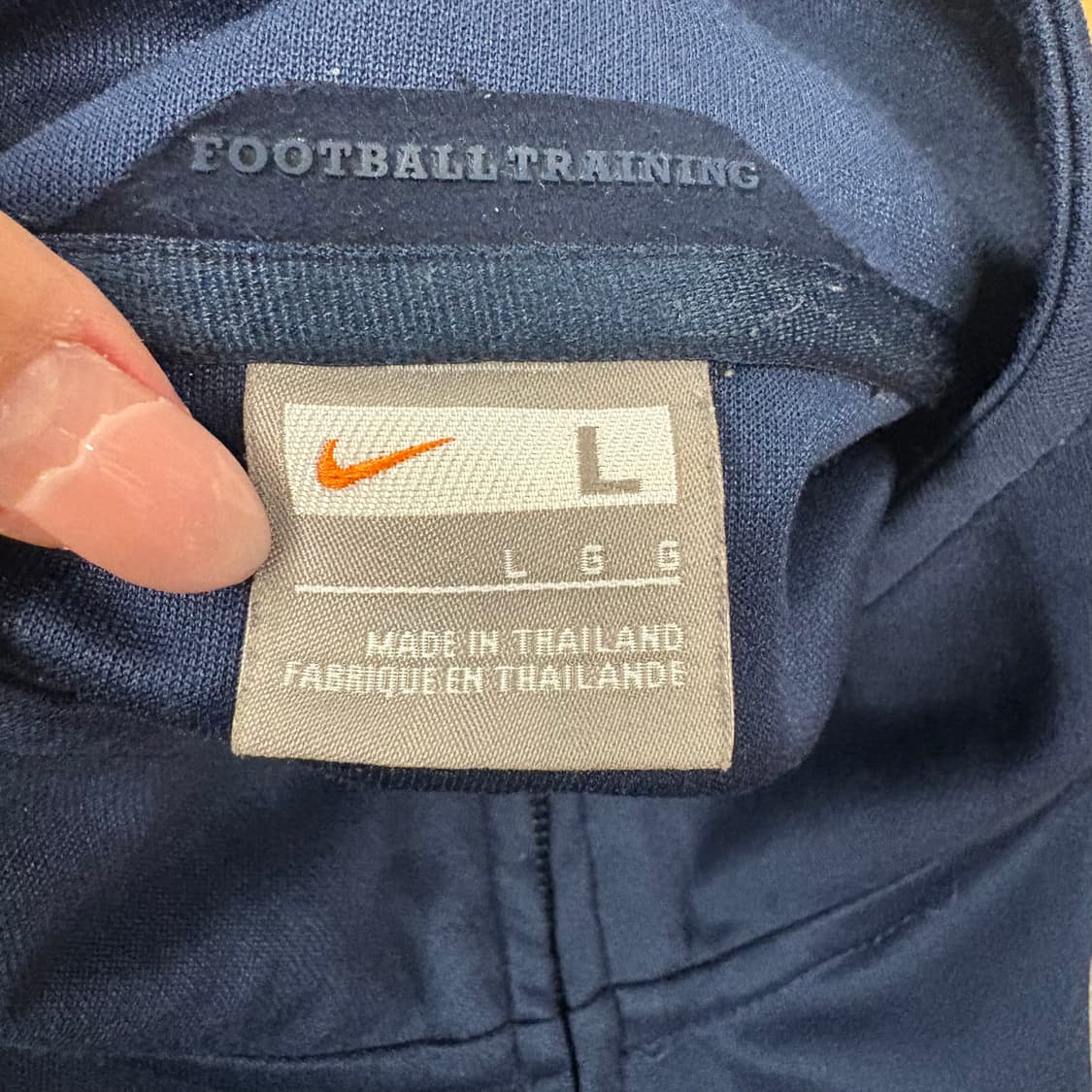 [정품/105,L] 나이키 아스날 트랙탑 져지 네이비블루 b8 상품이미지5