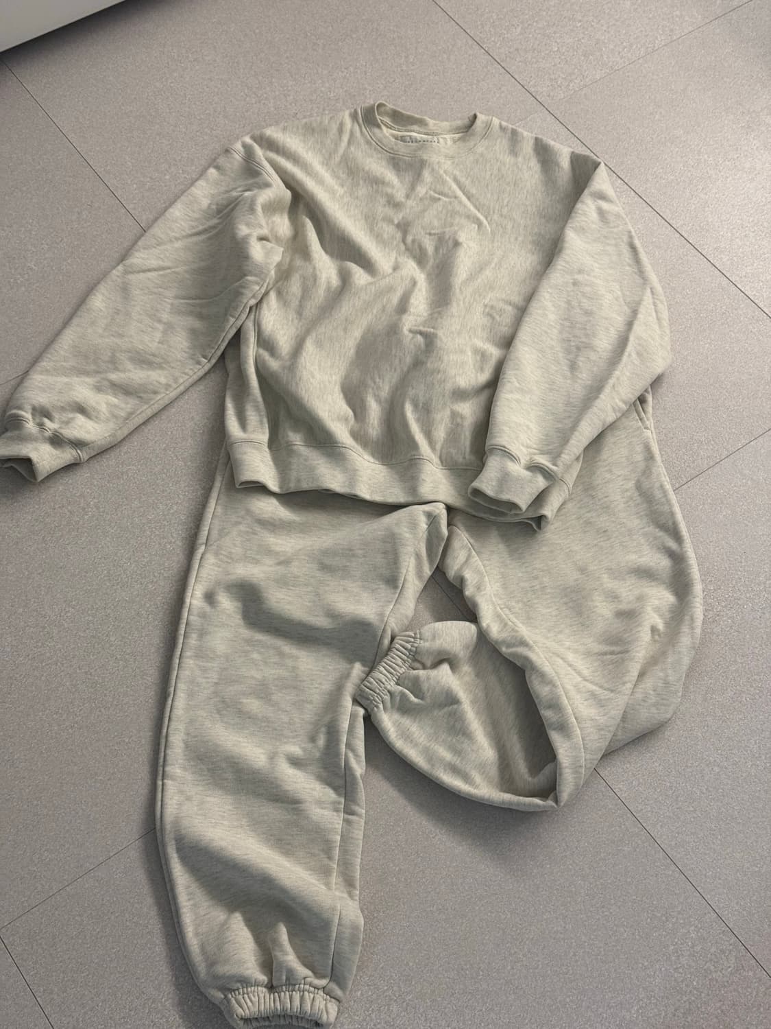 브라운야드 트레이닝 셋업 오트밀 1 상품이미지1