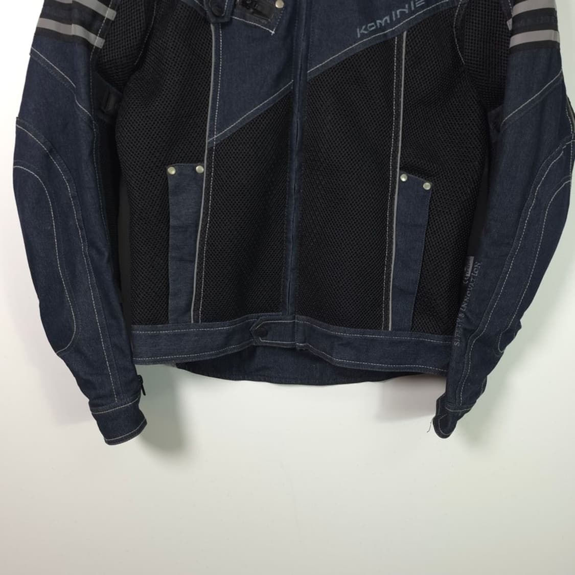 KOMINE 코미네 데님 메쉬 라이딩 자켓 L 상품이미지4