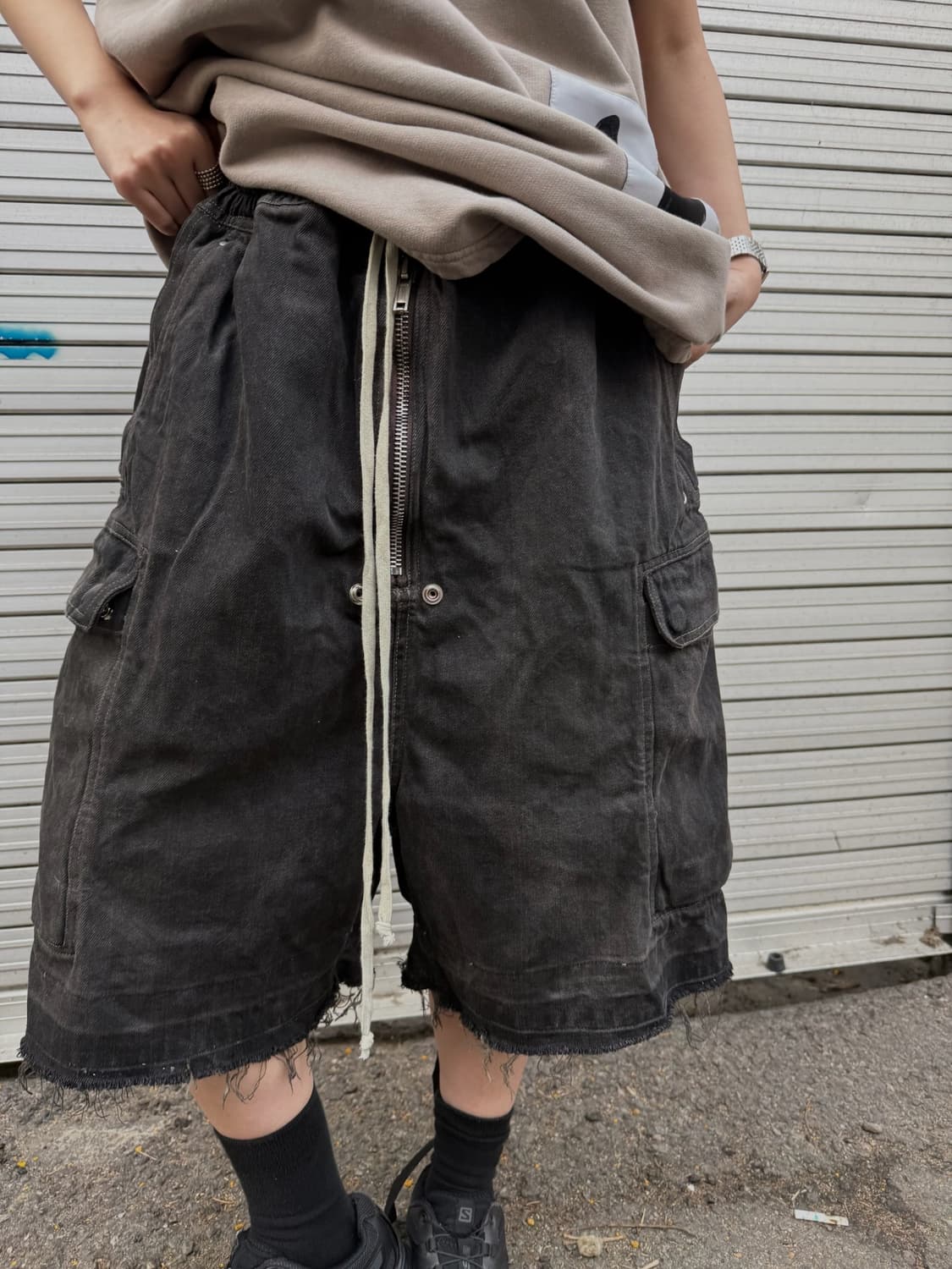 릭 오웬스 점보카고 리워크 버뮤다팬츠 상품이미지6