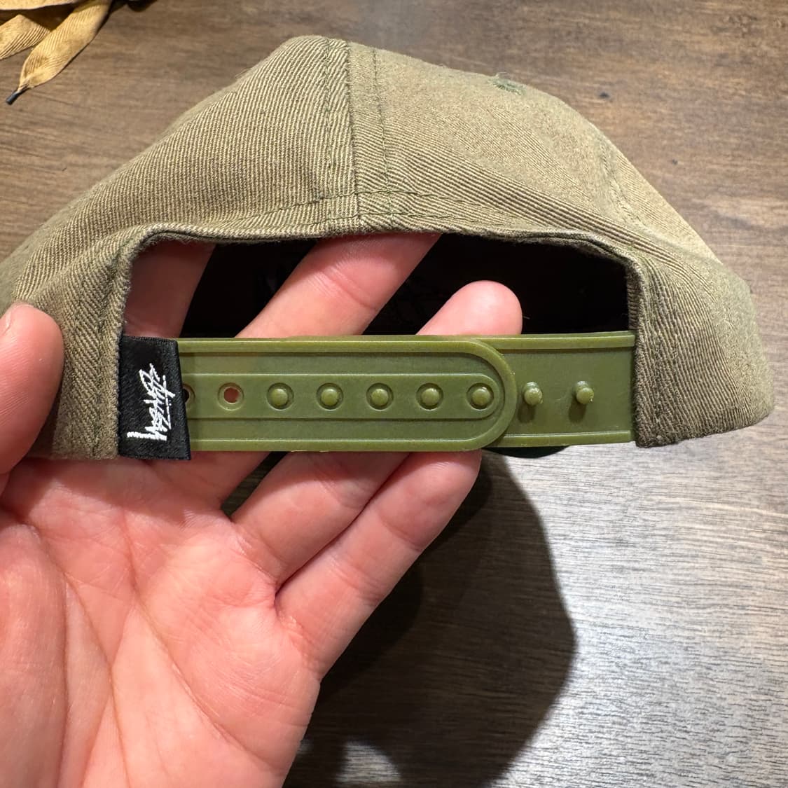 스투시 정품 올리브 볼 캡 상품이미지3