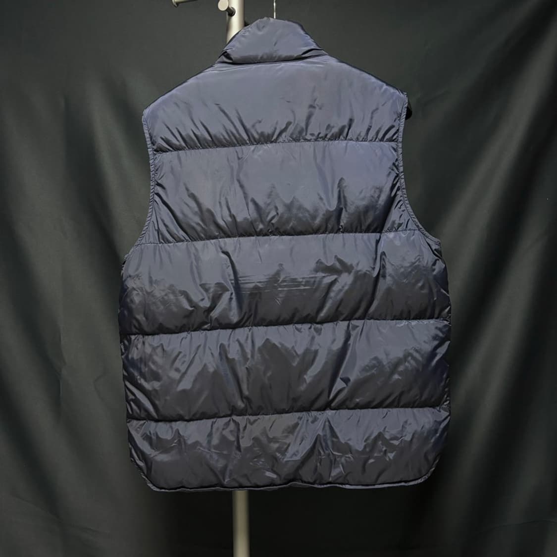 1) 비즈빔 visvim 워커 다운 베스트 네이비 상품이미지3