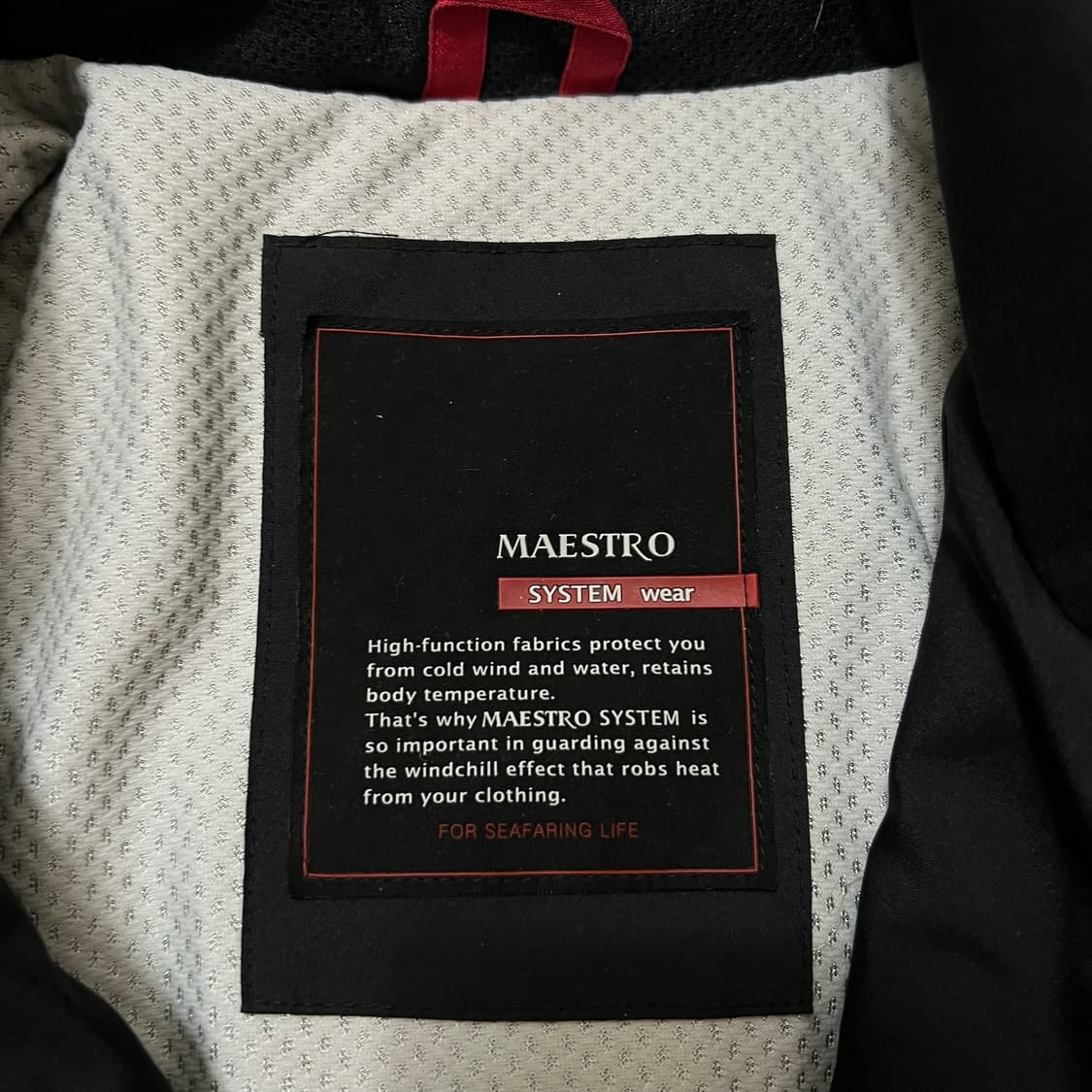 마에스트로 시스템 웨어 클래식 패딩코트 M/95  상품이미지5