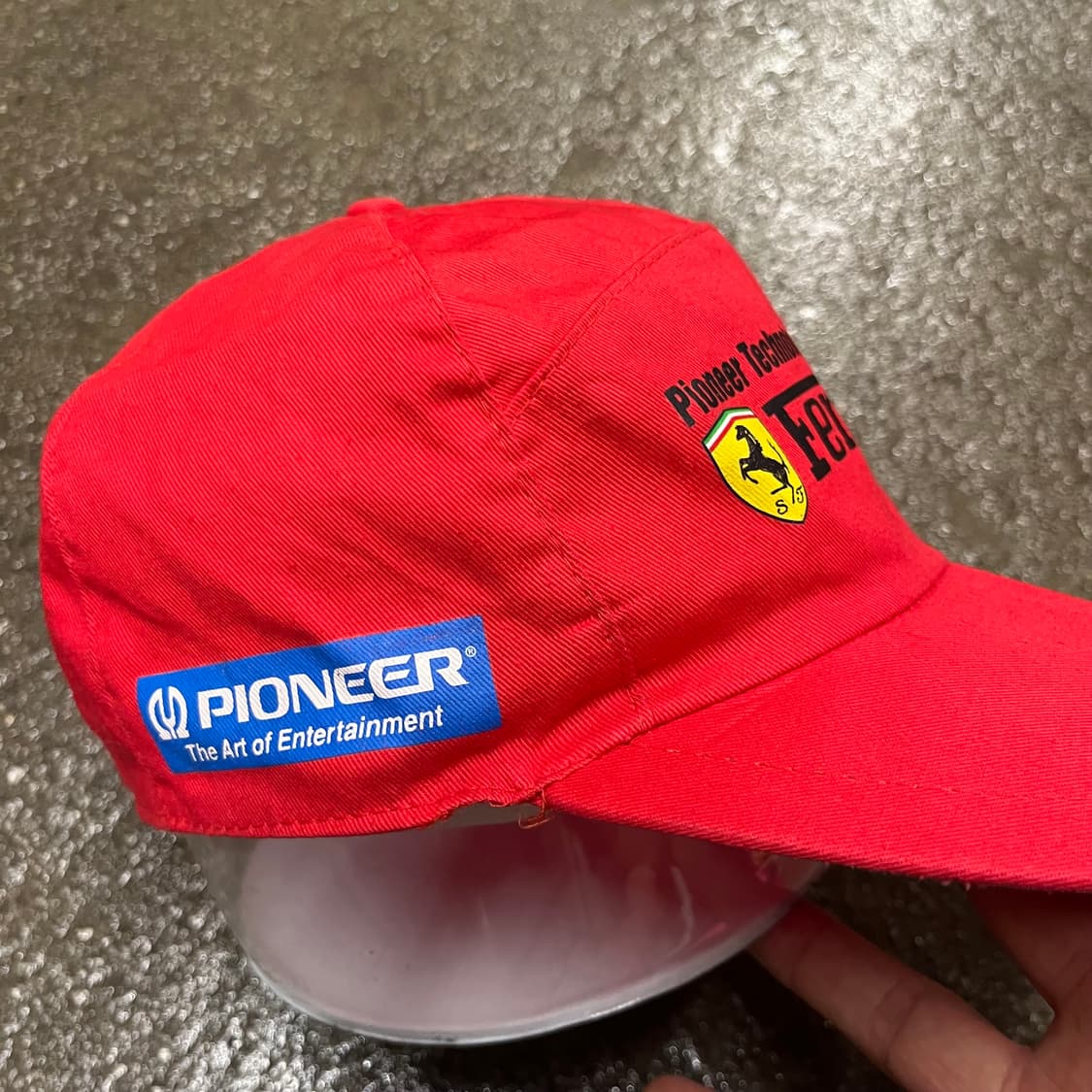 90s 페라리 F1 레이싱 볼캡 상품이미지2