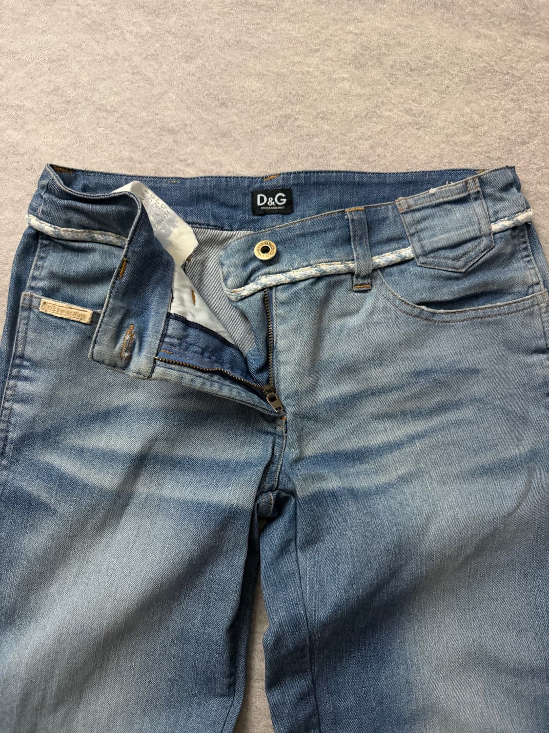 돌체앤가바나 부츠컷 데님팬츠 상품이미지4