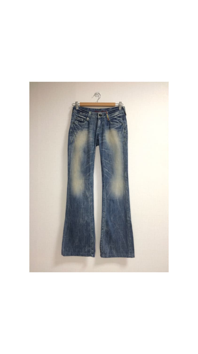 빈티지 중청 데님 부츠컷 팬츠 상품이미지1