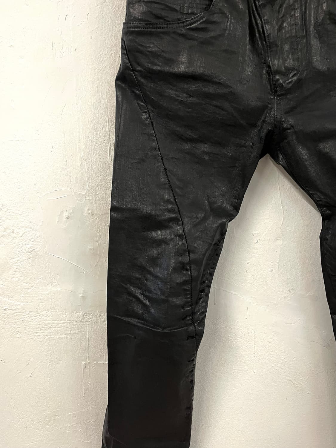 BAJRA 바즈라 2011FW 레더 코팅 팬츠 상품이미지3