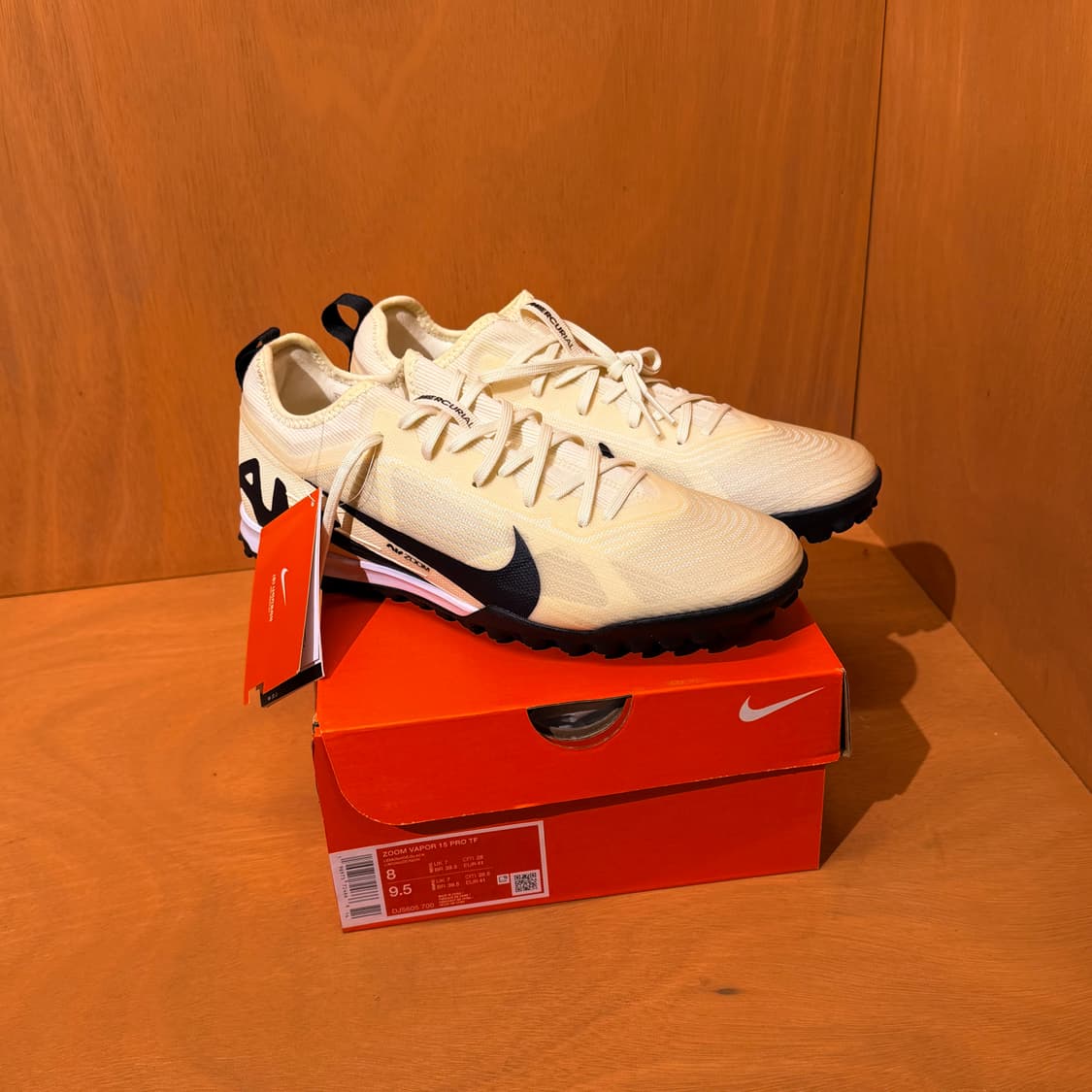 새상품)나이키 줌 머큐리얼 베이퍼 15프로 풋살화 260 레몬 상품이미지2