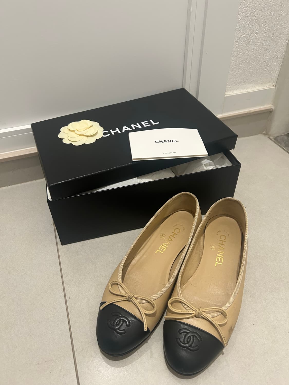 샤넬 발레리나플랫 235-240 상품이미지1