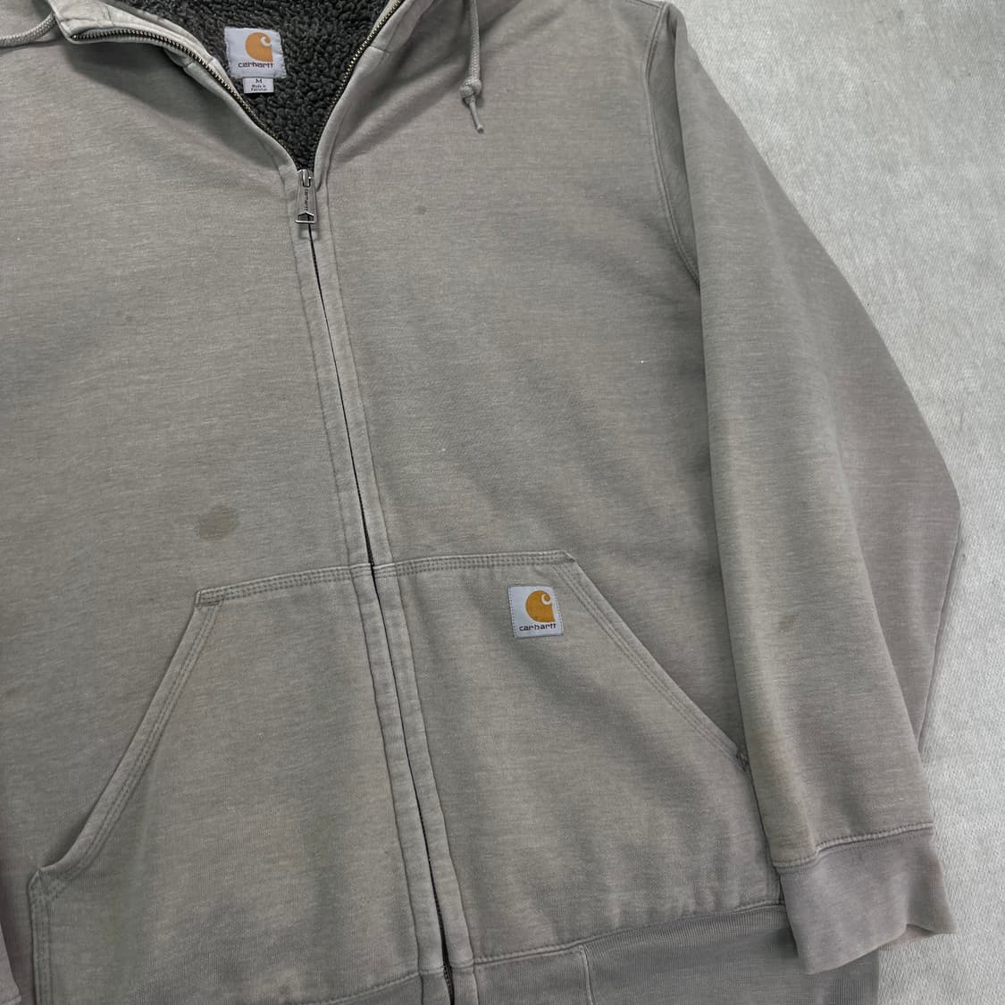 105 칼하트 WIP 양털 후드집업 상품이미지4