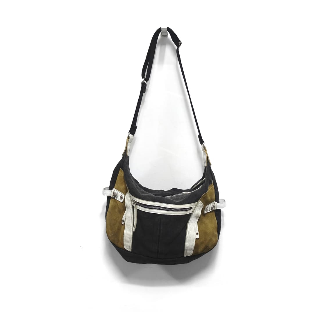 Master Piece 마스터피스 스웨이드 레더 믹스 코튼 투웨이 숄더백 상품이미지1