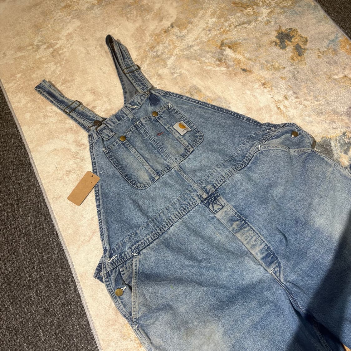 칼하트 90’s 오버롤 멜빵 워크팬츠 상품이미지1