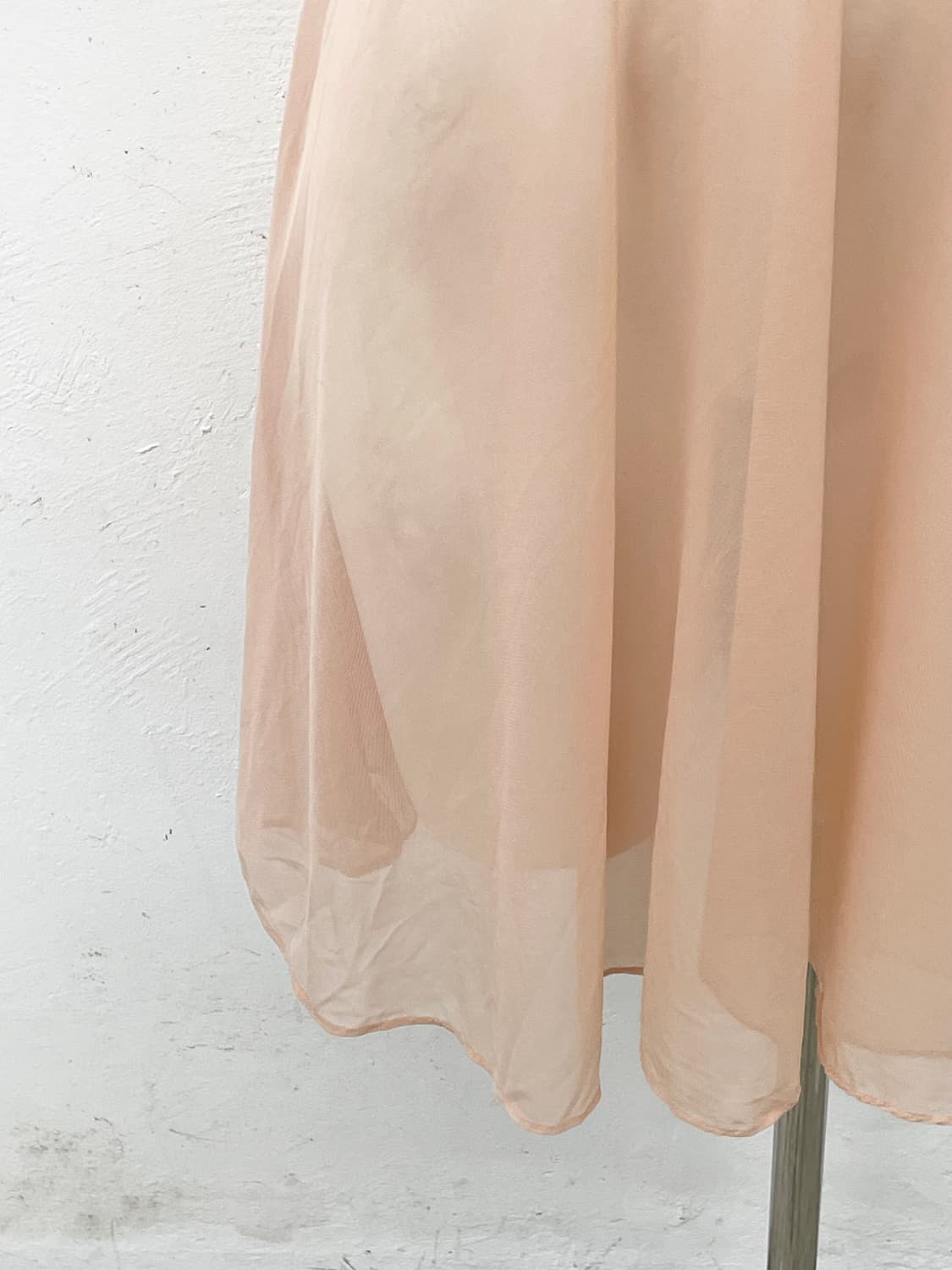 피치 시어 레이스 슬립 상품이미지3