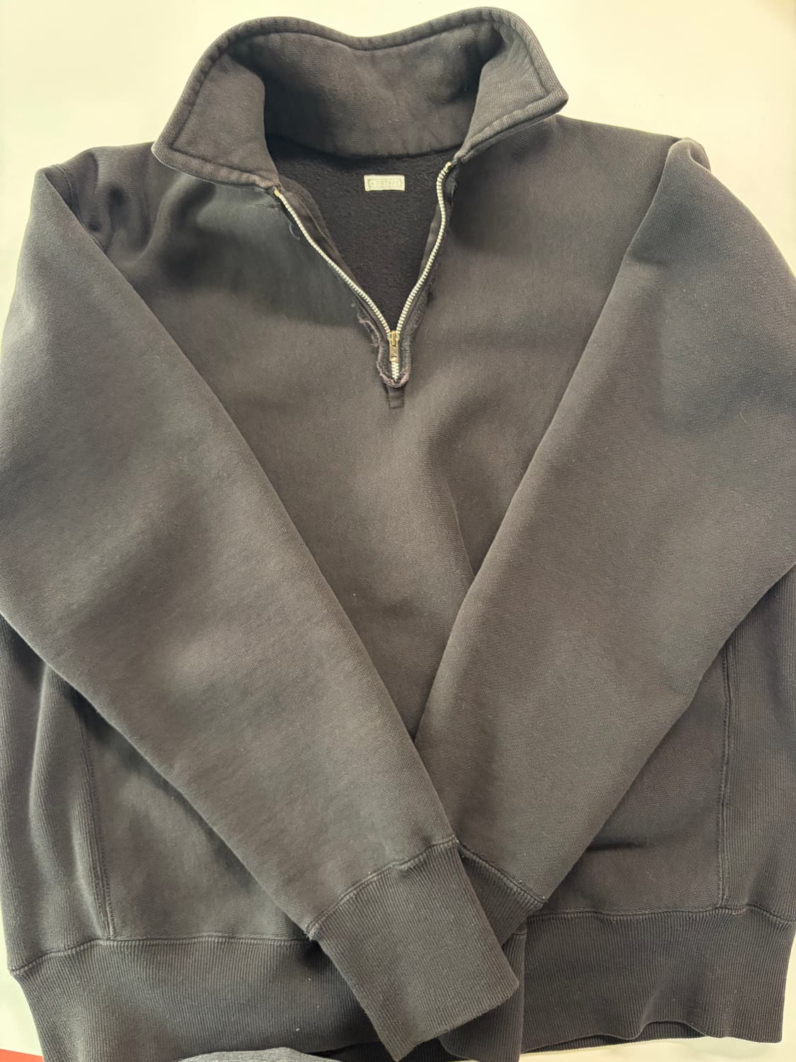 아프레쎄 하프집업 블랙3 상품이미지2