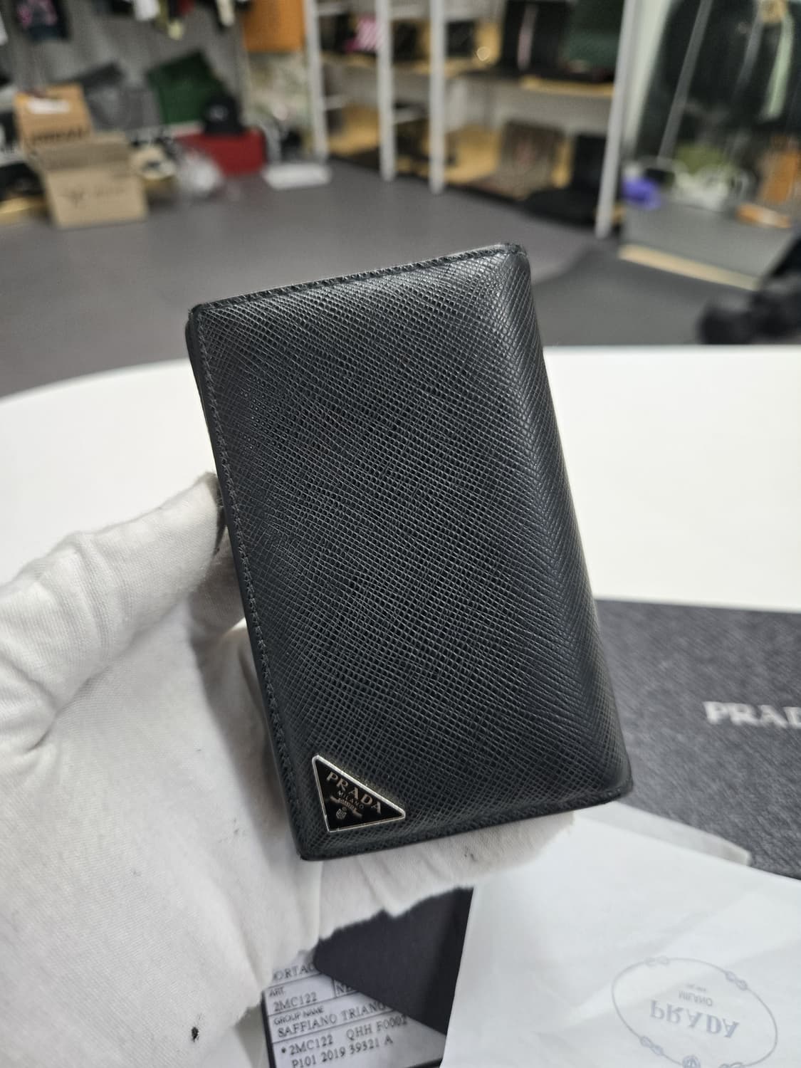 [A급컨디션]프라다 사피아노 카드지갑 상품이미지1