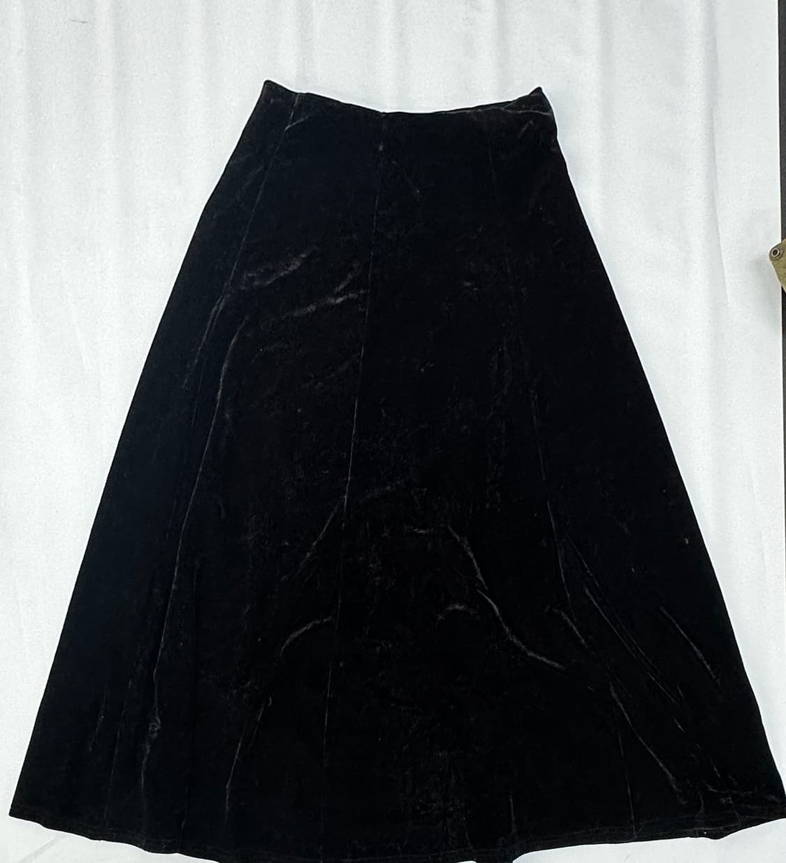 🖤퍼 포인트 벨벳 셋업🖤 고스로리 공겜여주 럭셔리 블랙 지뢰계 코디 상품이미지8