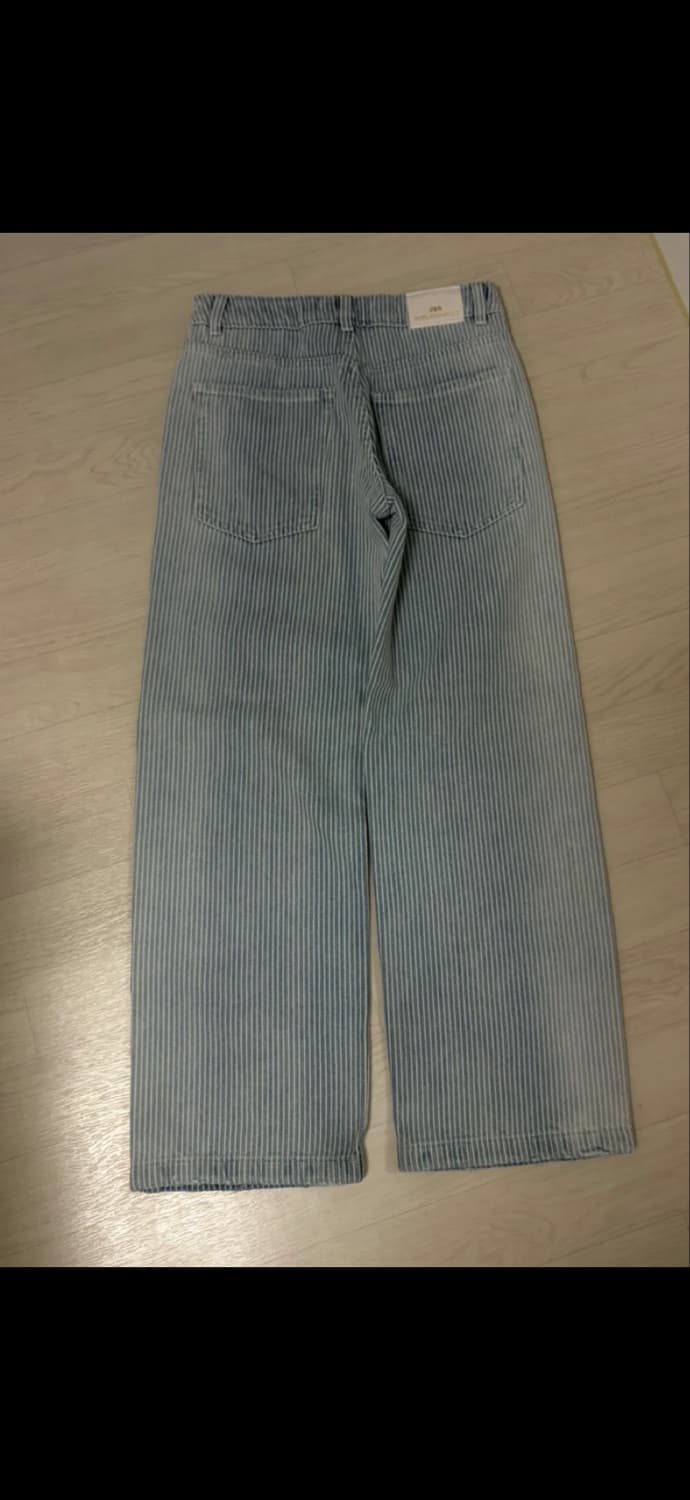 자라 스트라이프 줄무늬 청바지 상품이미지2