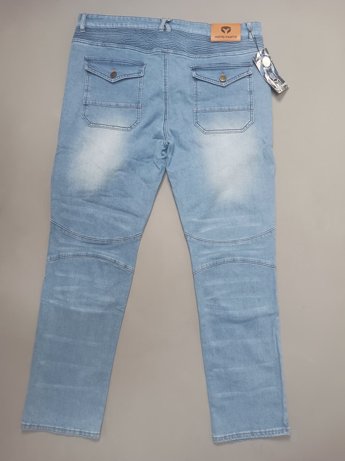 새제품 [38] 모토팬츠 블루 워싱 바이커진 청바지 발망 스타일 상품이미지7
