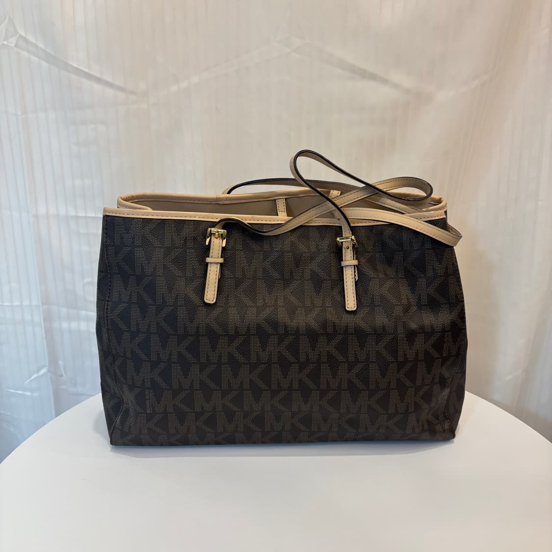 정품 마이클코어스 가죽 숄더백     상품이미지6