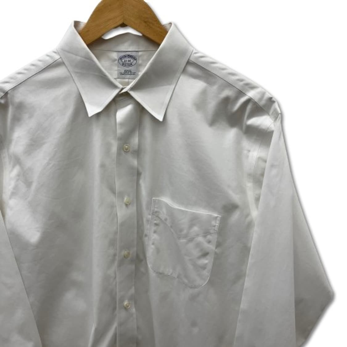 브룩스 브라더스 화이트 드레스 셔츠 상품이미지3