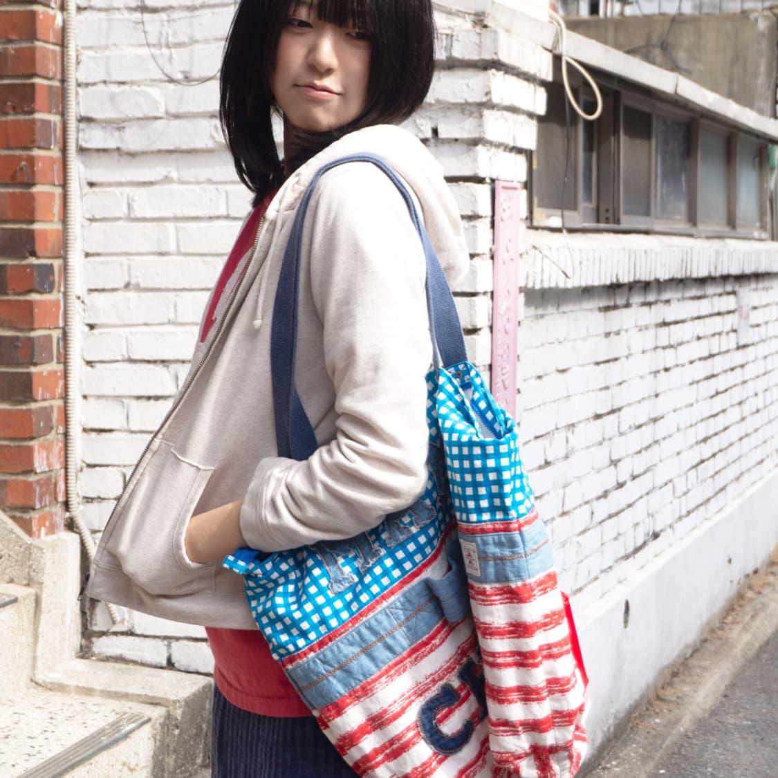 패치워크 피크닉 토트백 상품이미지10