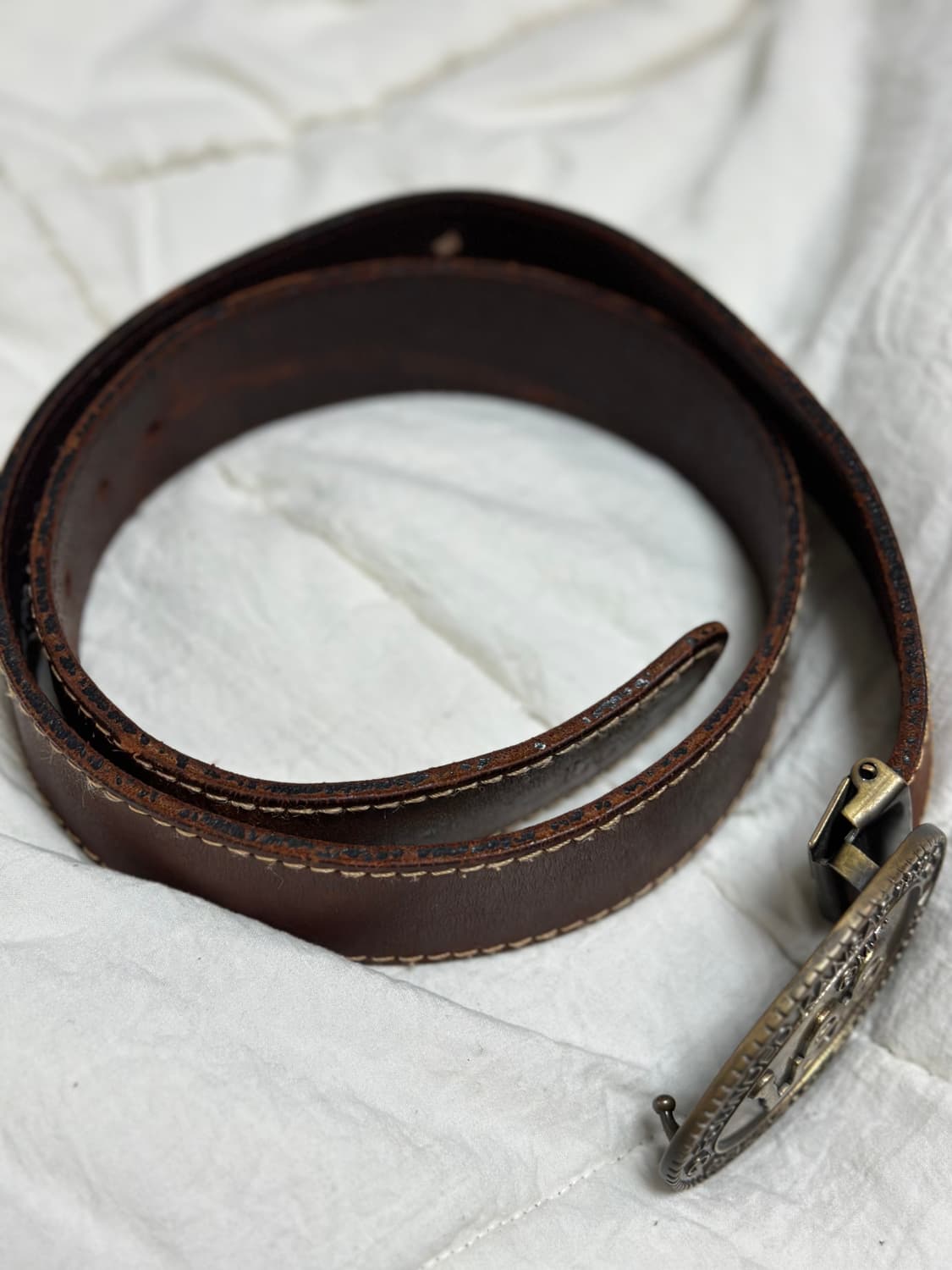 미제 Lee 웨스턴 가죽 벨트  상품이미지3