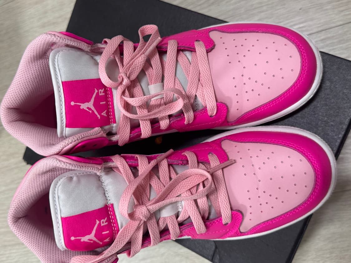 조던1 로우 핑크 240 상품이미지4