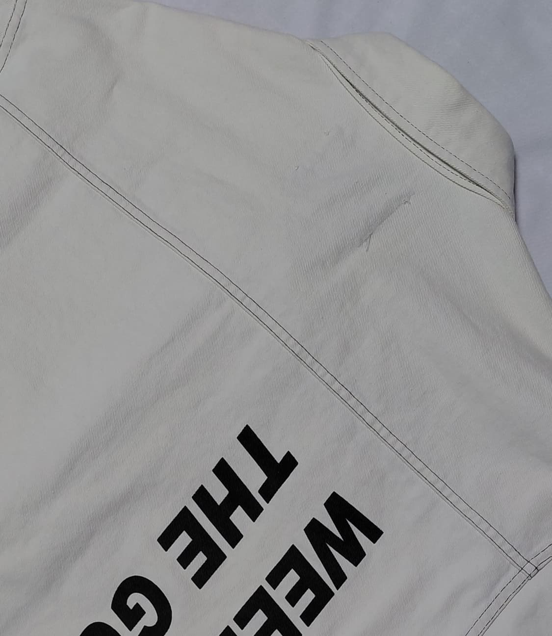 아티스틱한 무드, ReBorn 그래픽 코튼 셔츠 (상태 최상) 상품이미지6