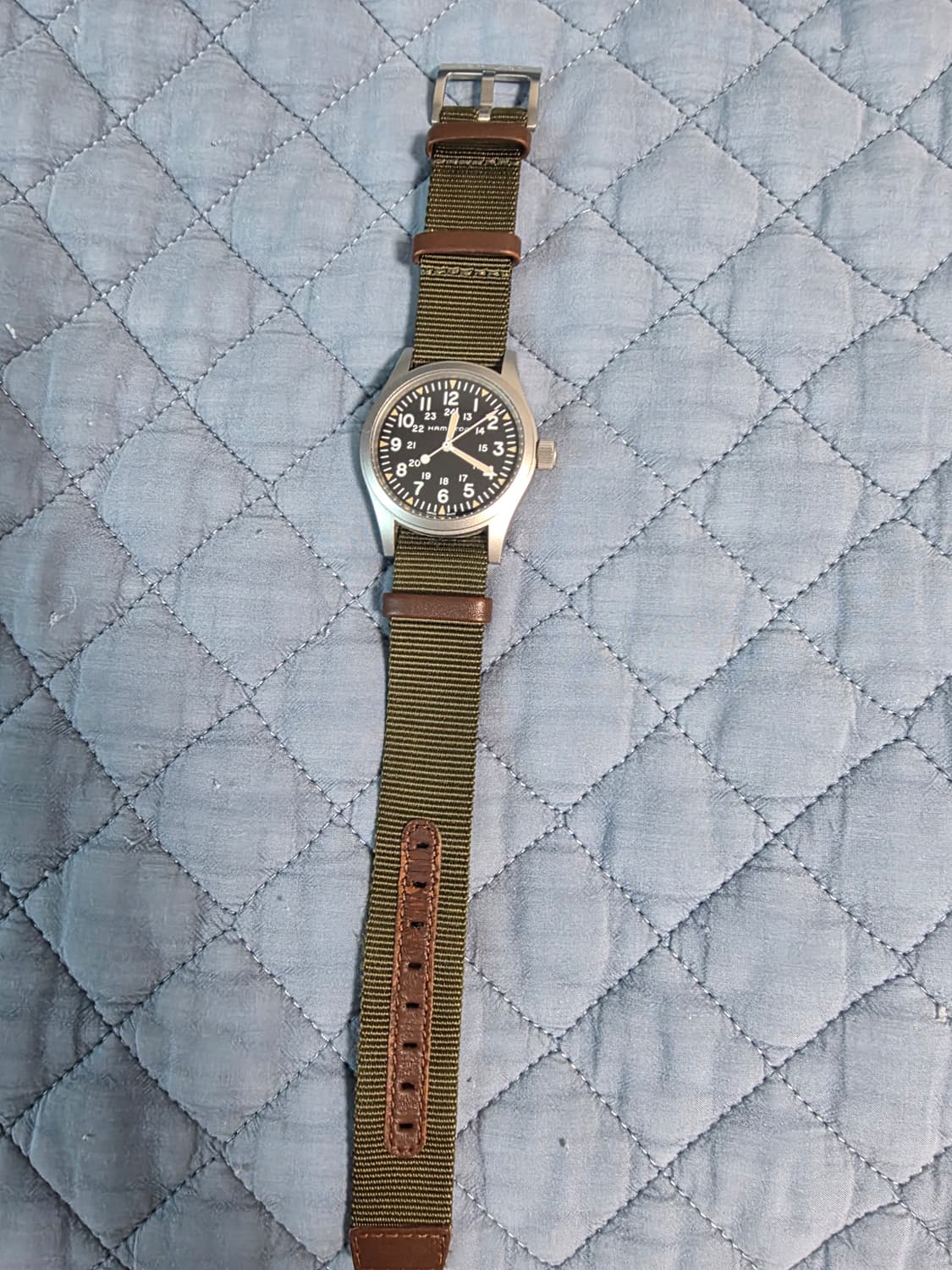 해밀턴 카키필드 메카니컬 38mm 상품이미지3