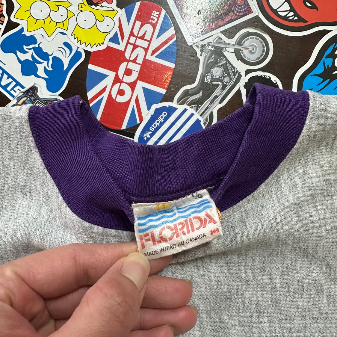 90s 플로리다 빈티지 스웻셔츠 L 상품이미지6